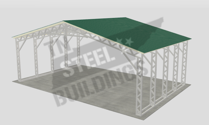 Large-scale metal buildings perfect for commercial applications, workshops, or industrial storage needs.