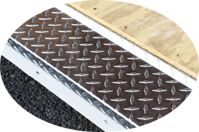 Diamond Plate Threshold