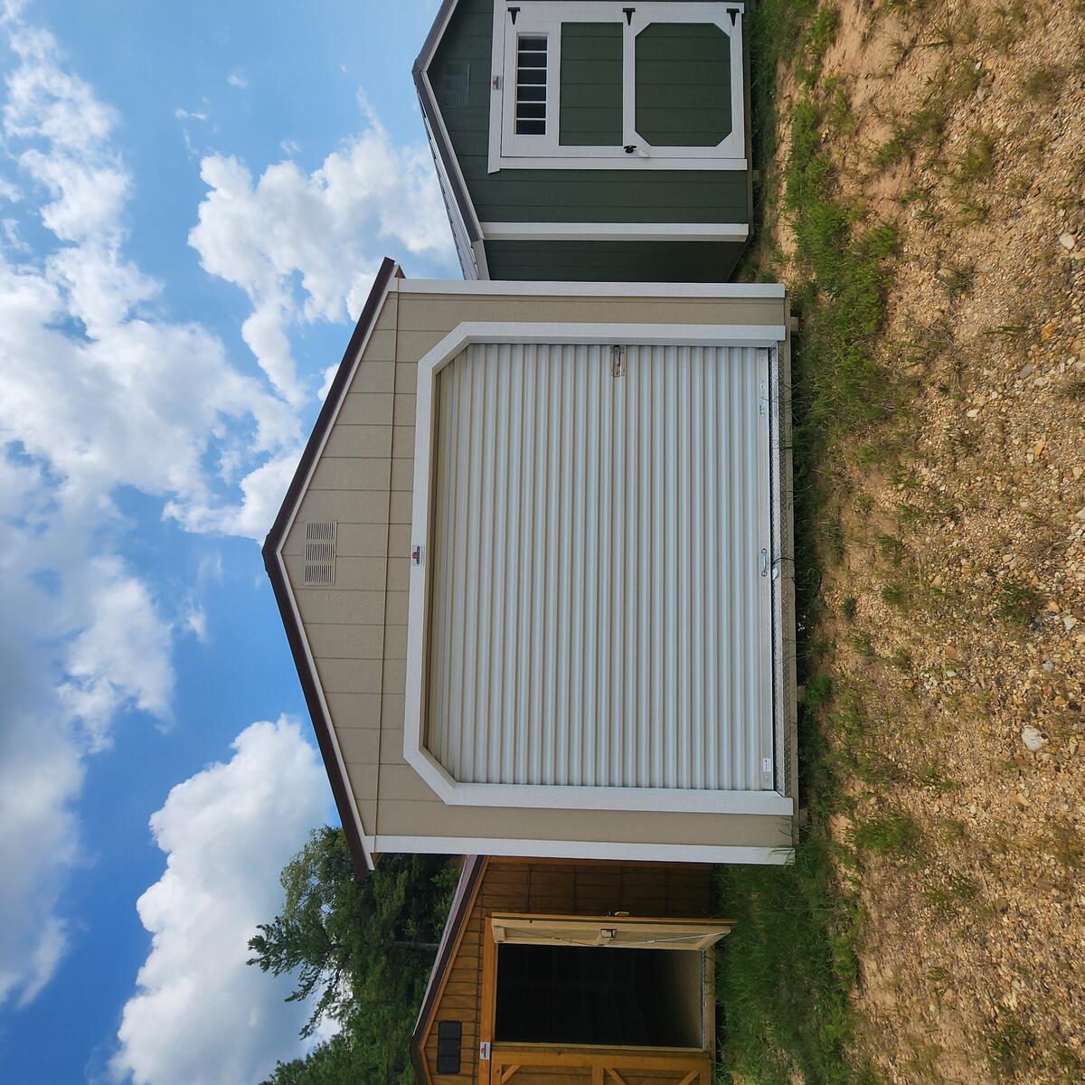 Painted Garage