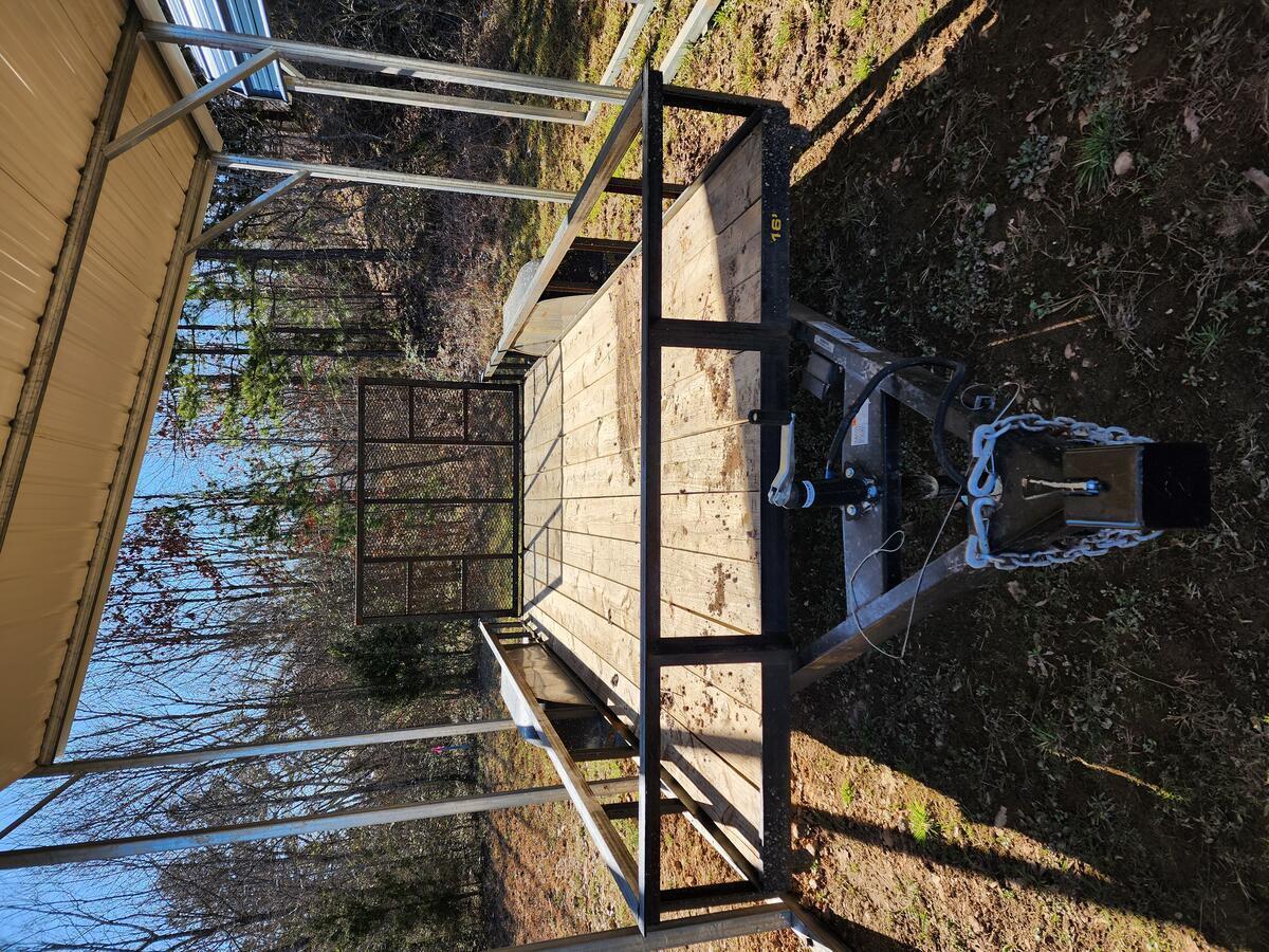16' Tandem Axle Utility Trailer