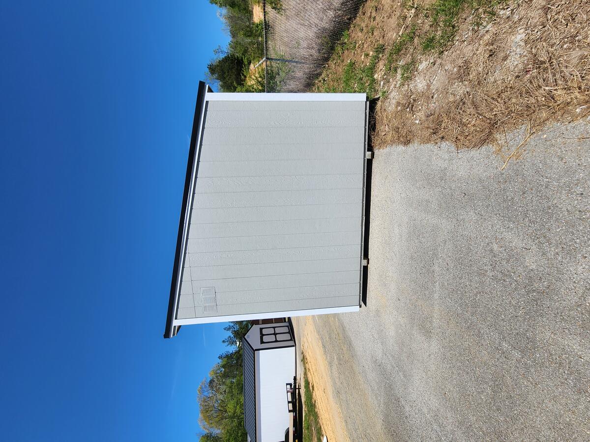 Single Slope Shed