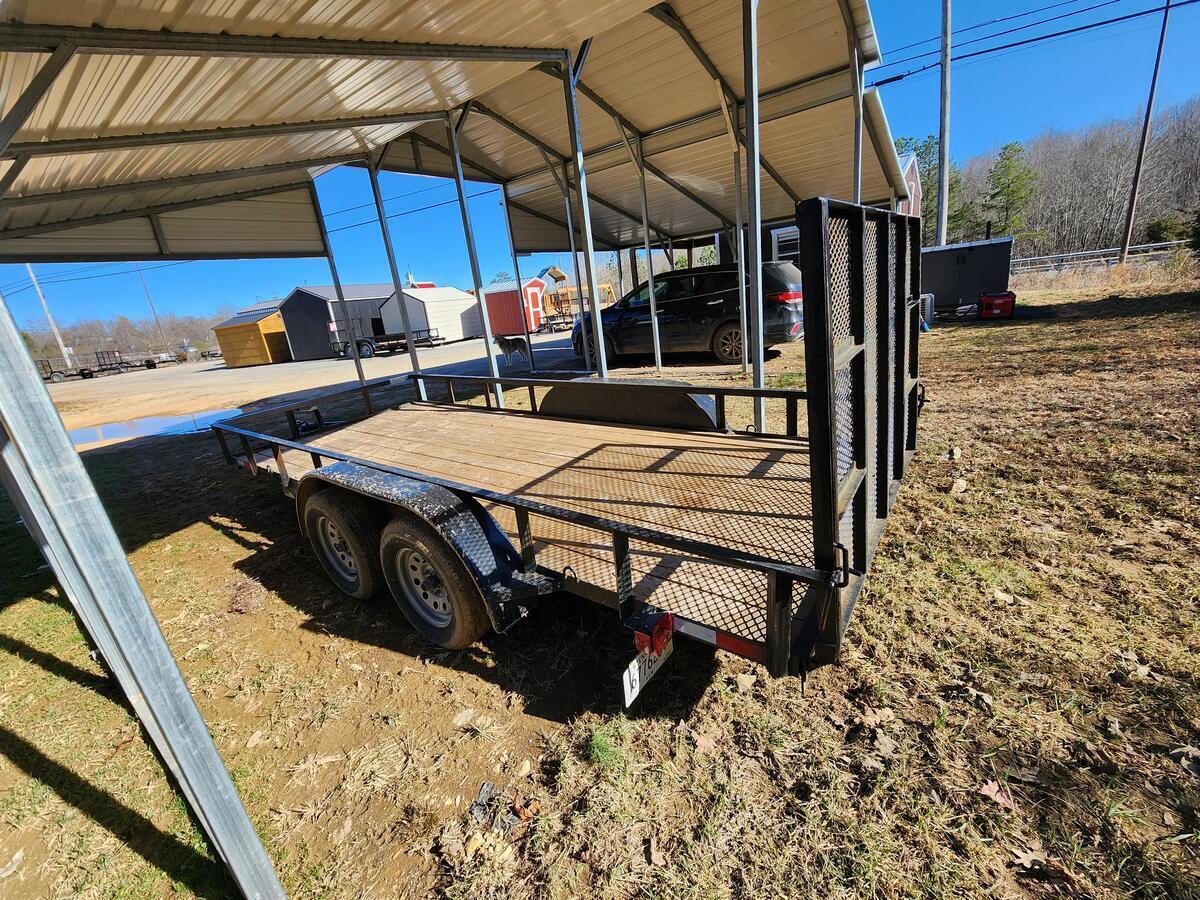 16' Tandem Axle Utility Trailer
