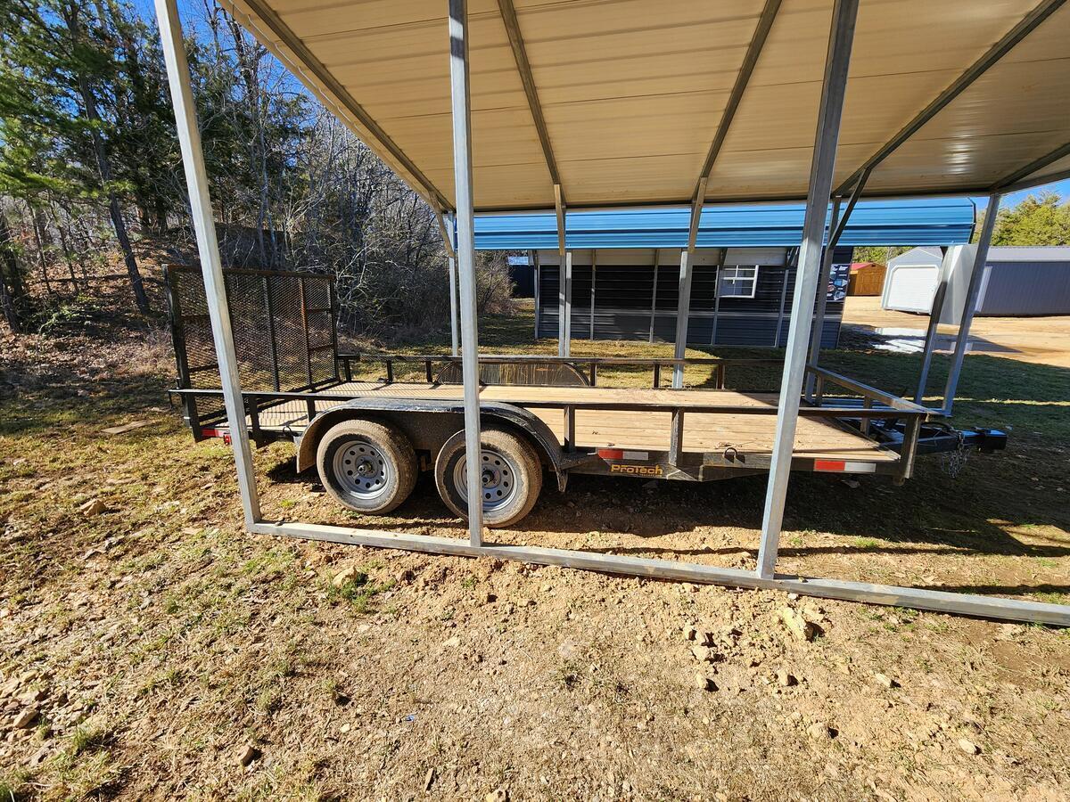 16' Tandem Axle Utility Trailer