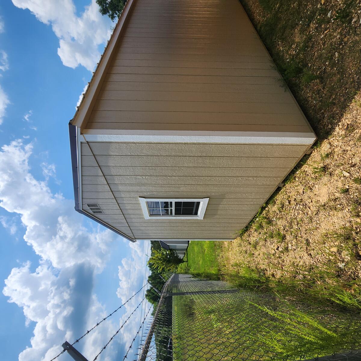 Painted Garage
