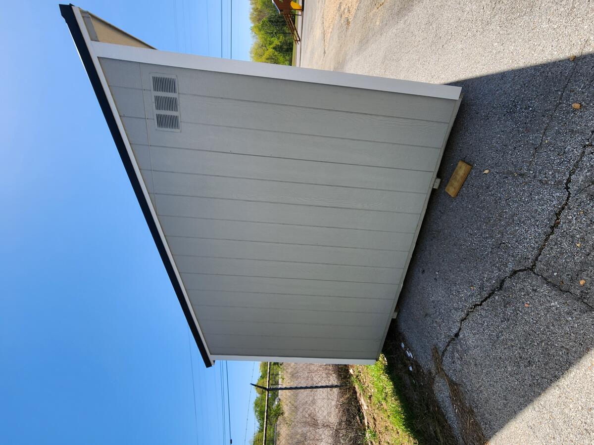 Single Slope Shed