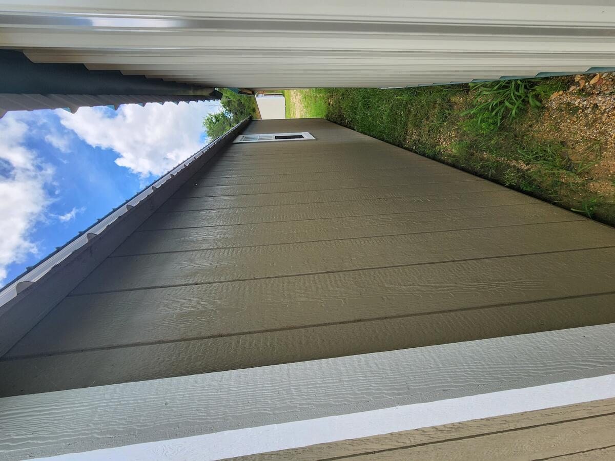 Used Lofted Side Porch Cabin