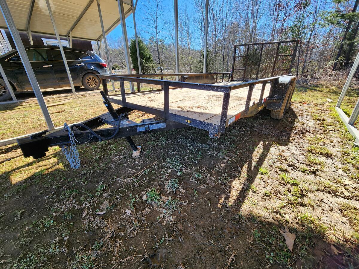 16' Tandem Axle Utility Trailer